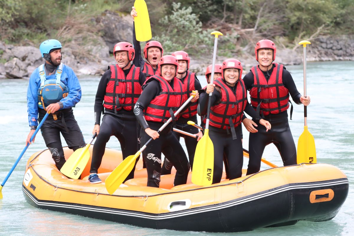 Rafting sur la Durance