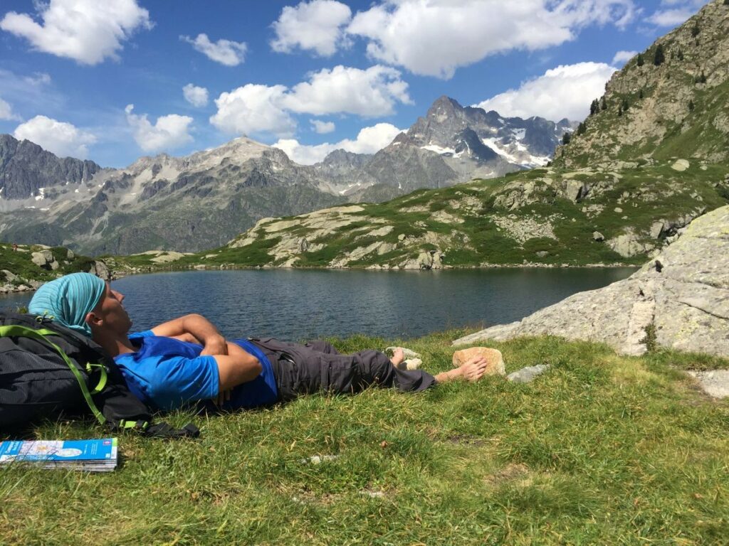 Repos au lac de Pétarel