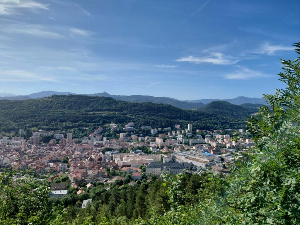 Vue sur Gap depuis Puymaure