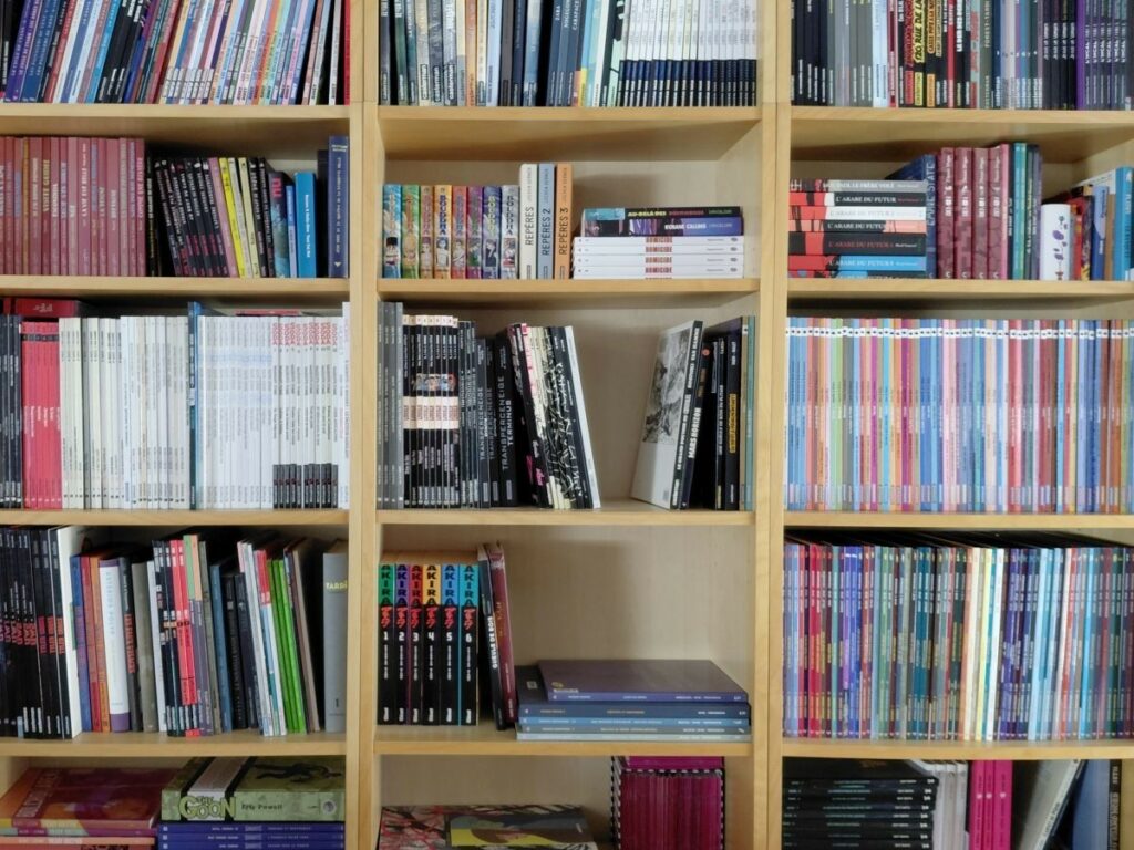 Bibliothèque de bandes dessinées