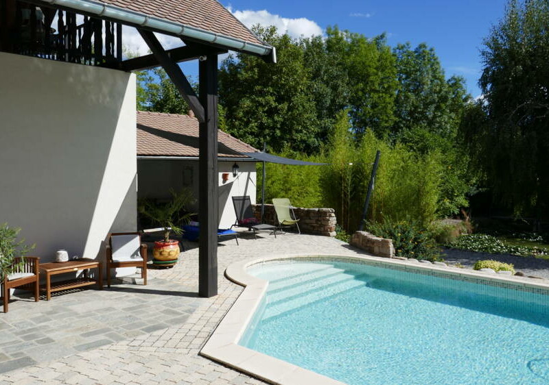 Piscine - Vue terrasse