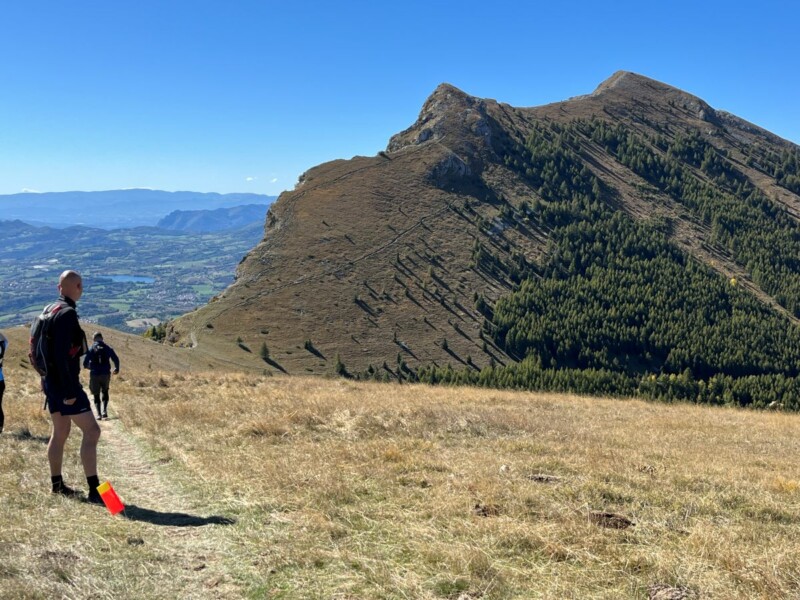 Descente vers la Brêche de Charance