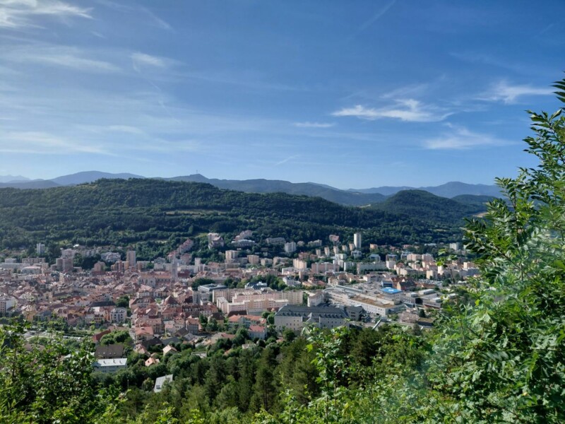 Vue sur Gap depuis Puymaure