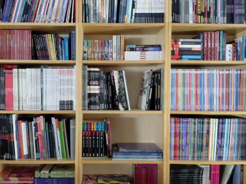 Bibliothèque de bandes dessinées
